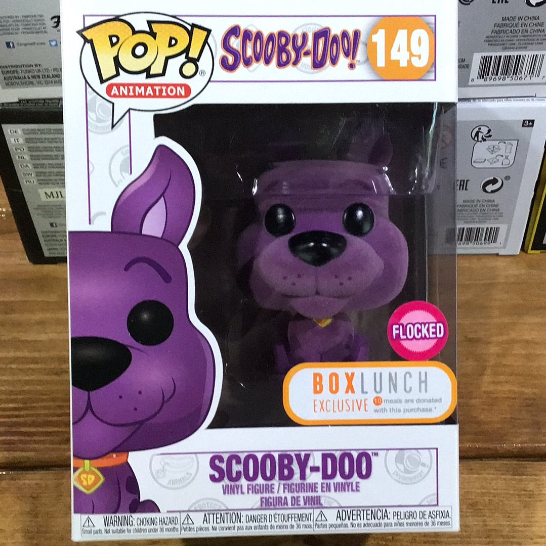 Scooby-Doo purple flocked 149 Exclusive Funko Pop! Vinyl Figure cartoon