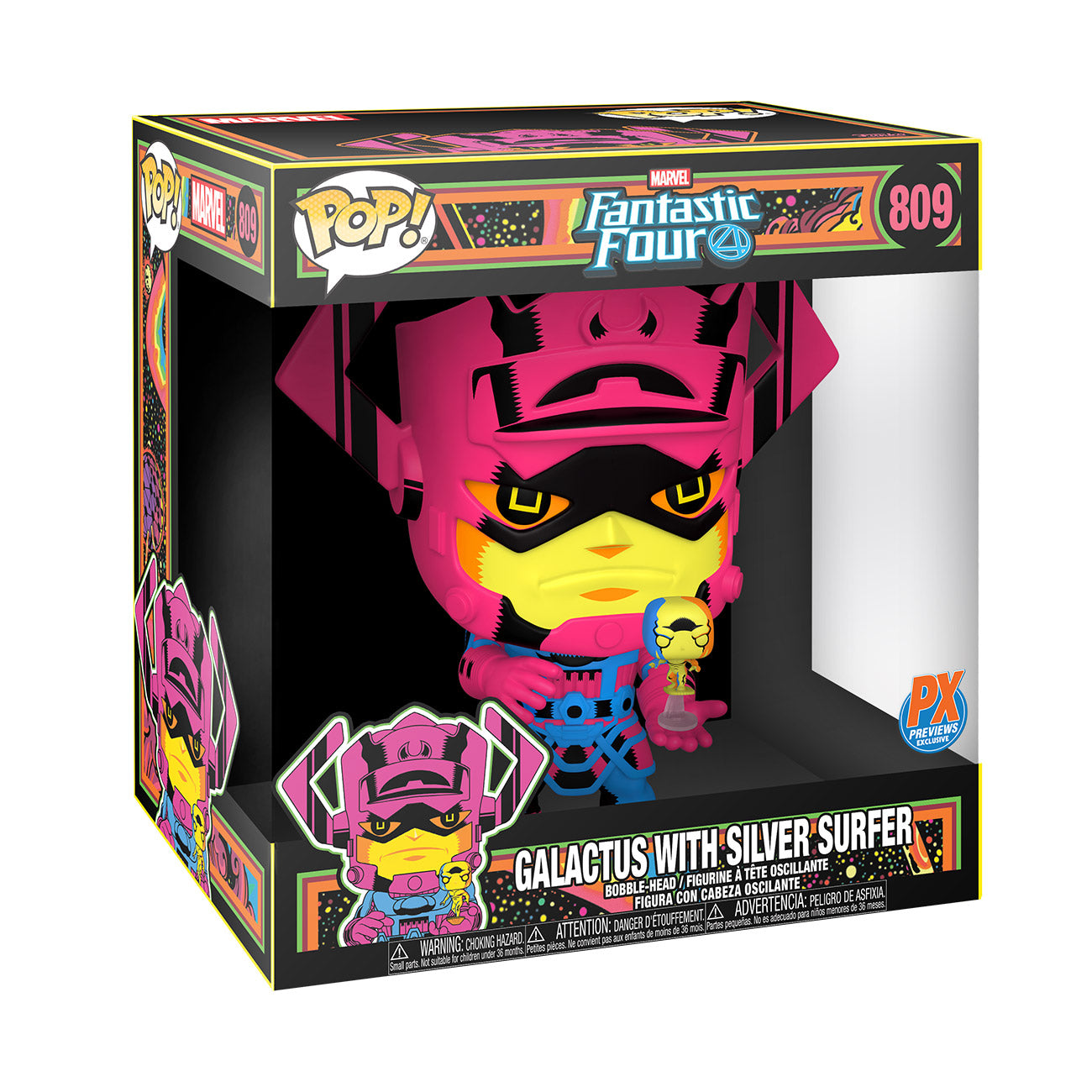 Marvel Galactus BLACKLIGHT exclusive 10 inch Figure Funko Pop! Vinyl