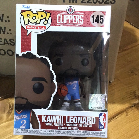 NBA Clippers Kawhi Leonard 145 Funko Pop! Vinyl figure sports