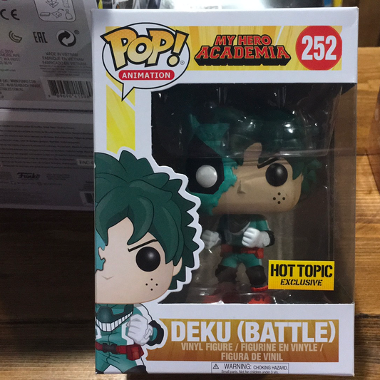 MHA Deku Battle 252 exclusive Funko Pop Vinyl Figure anime