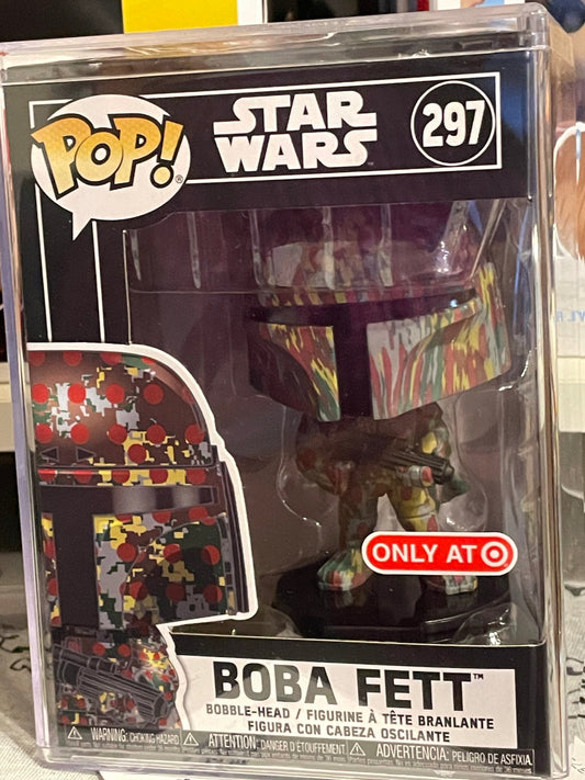 Futura Boba Fett camo exclusive 297 Funko Pop! Vinyl figure Star Wars
