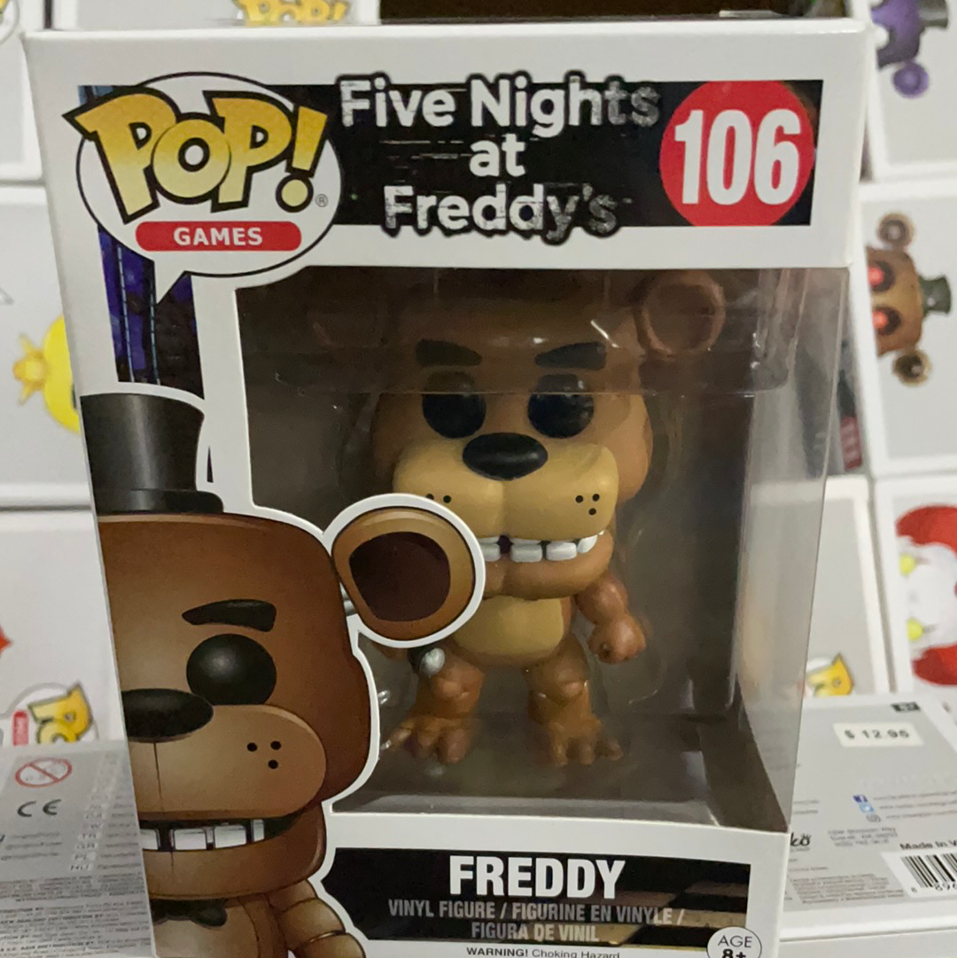 Five nights at Freddy's Freddy Funko Pop! Vinyl figure video game