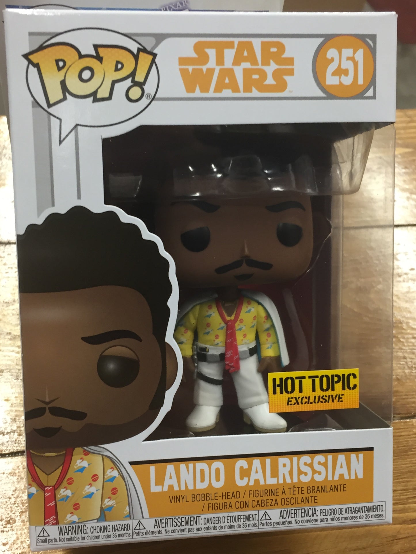 Lando calrissian solo Exclusive 251 Funko Pop! Vinyl figure