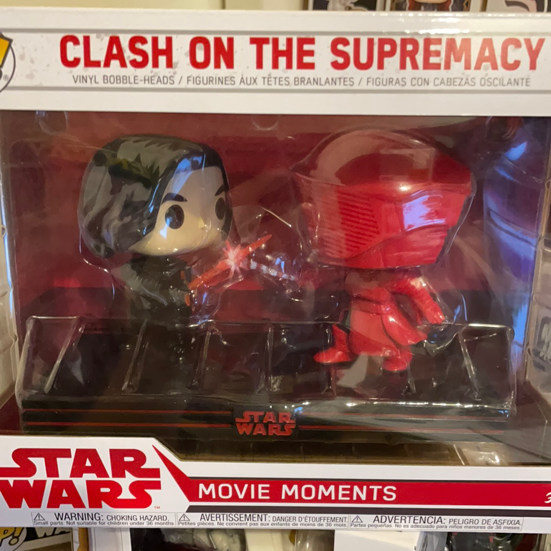 Star Wars Clash on the Supremacy Kylo Ren Funko Pop movie moments