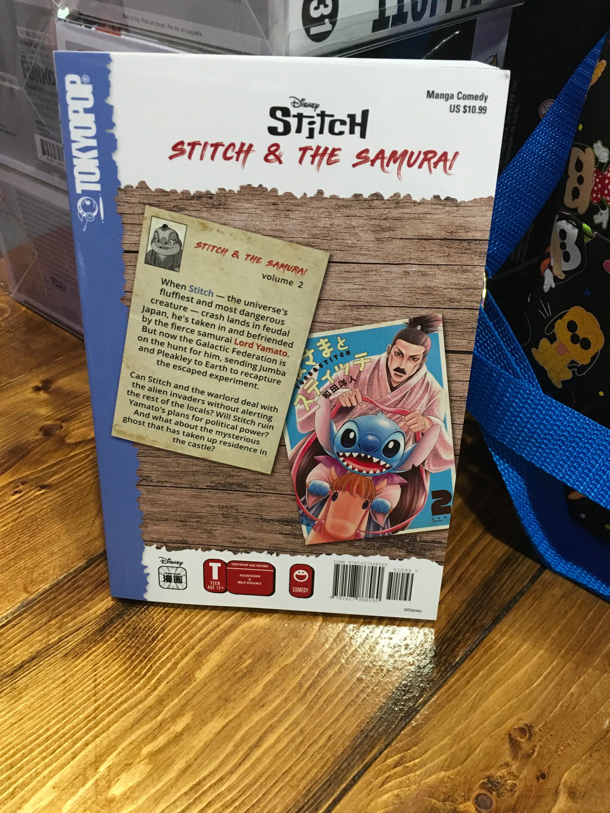 Disney Stitch and the Samurai vol. 2 Manga – Tall Man Toys & Comics