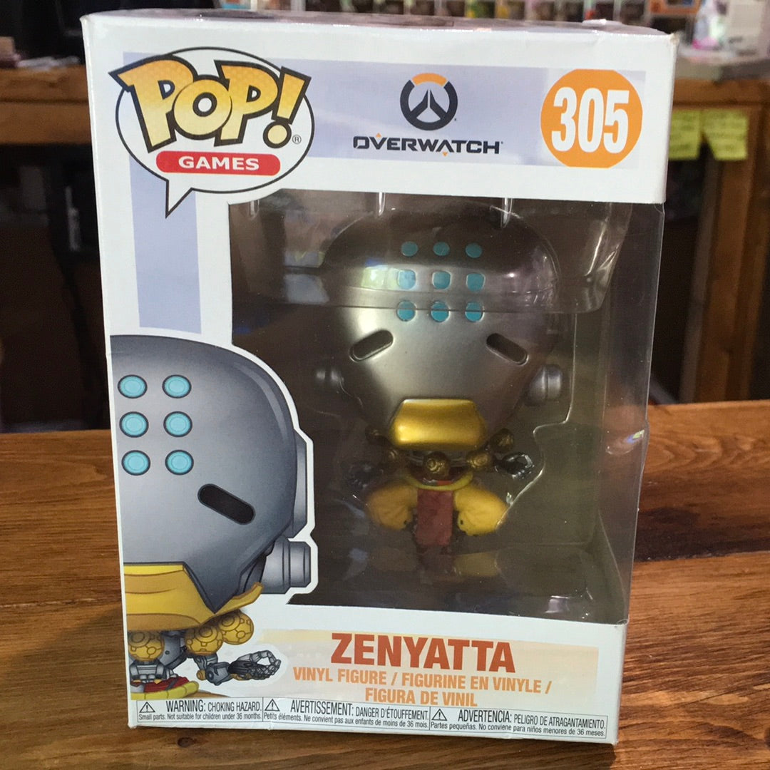 Overwatch S3 Zenyatta 305 Funko Pop! Vinyl figure video games