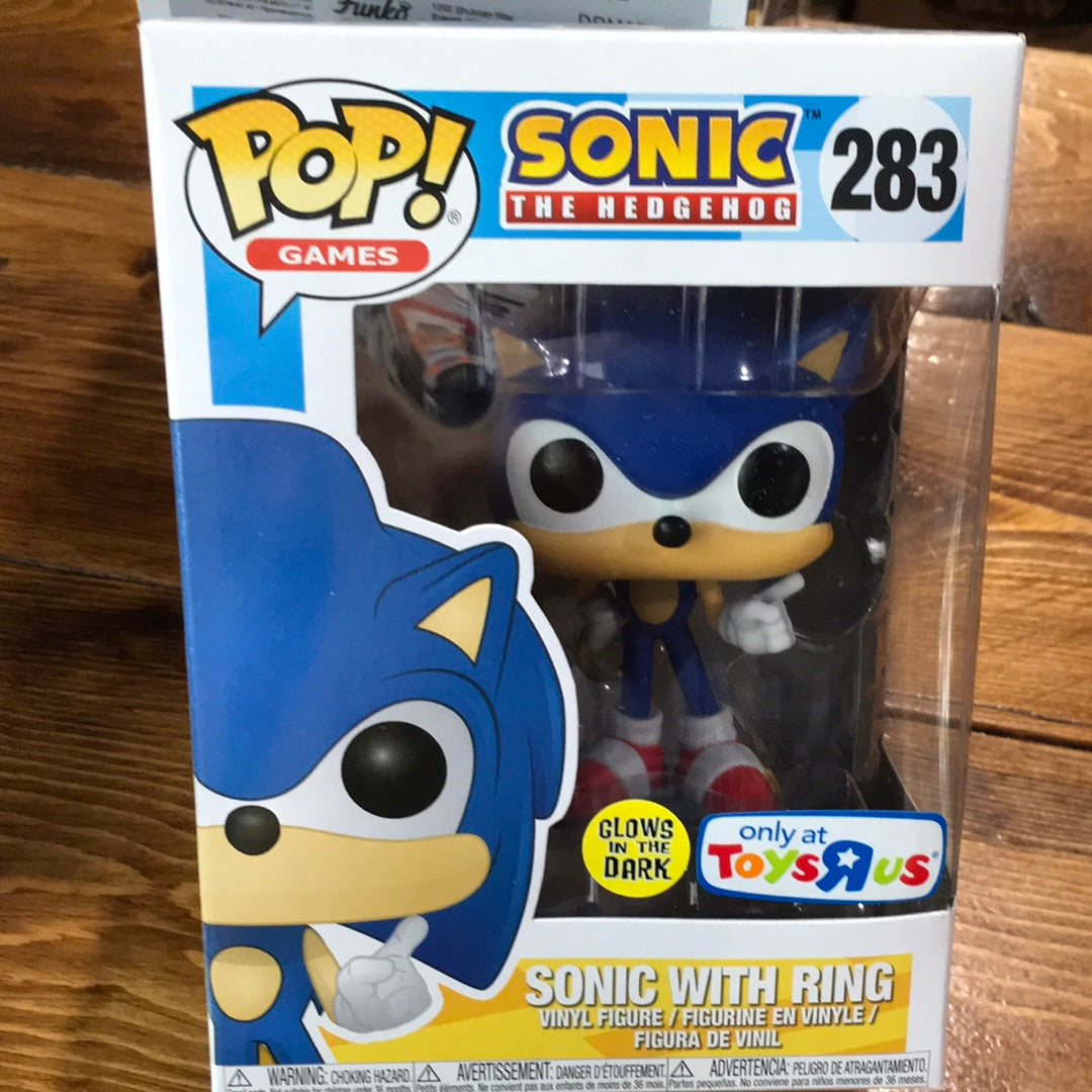 Sonic the Hedgehog gitd exclusive Funko Pop! Vinyl figure video game