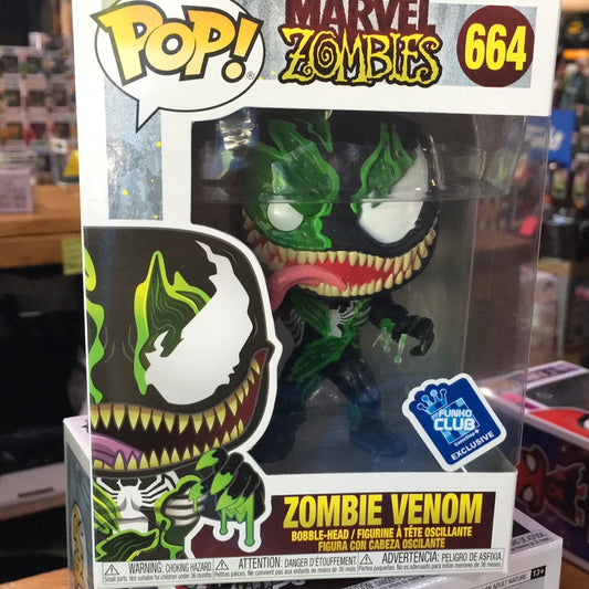 Marvel Zombies - Zombie Venom #664 - Exclusive Funko Pop! Vinyl Figure