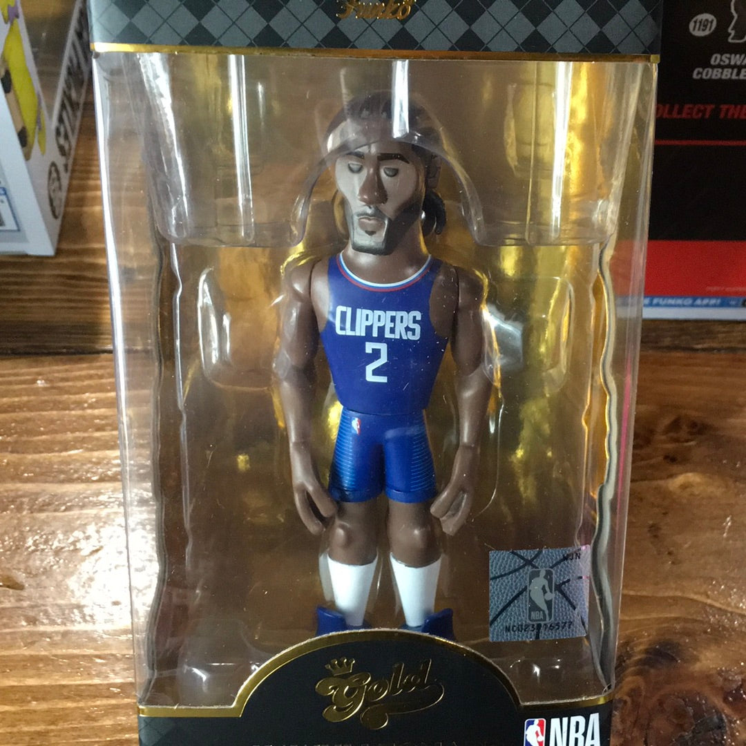 Funko Gold 5" NBA L.A. Clippers Kawhi Leonard Vinyl Figure