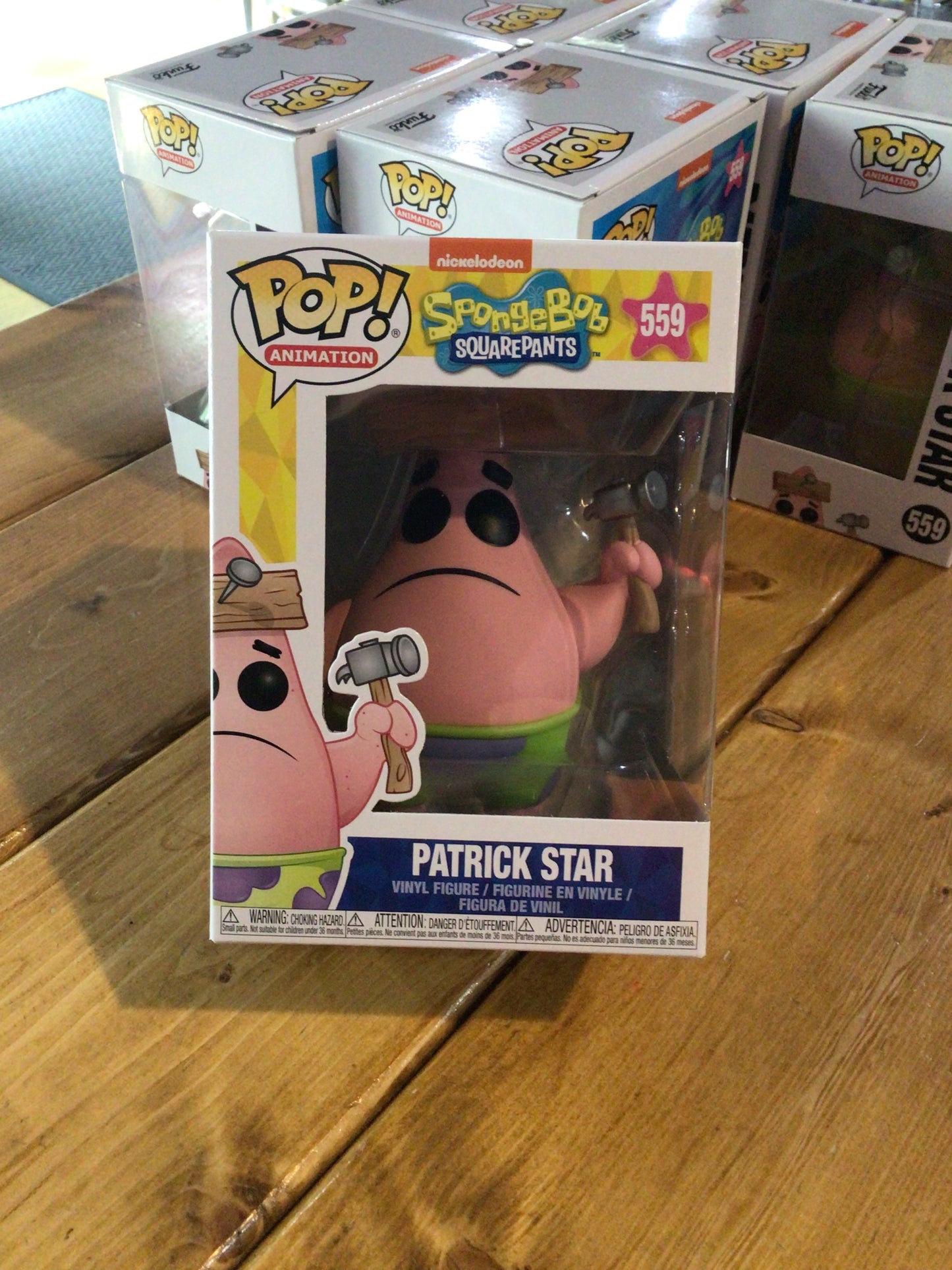 Spongebob Squarepants- Patrick Star Board 559 - Funko Pop! Vinyl Figure (Cartoon)