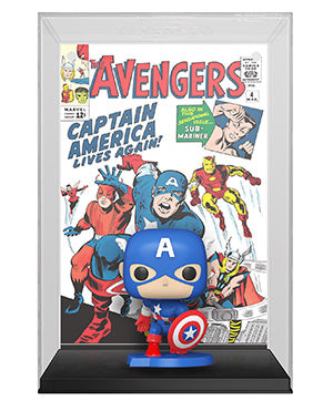 PREORDER Marvel Avengers #4 Captain America - Funko Pop! Comic Cover