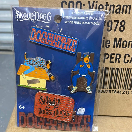 Snoop Dogg Enamel Pin Set - FUNKO set of 4