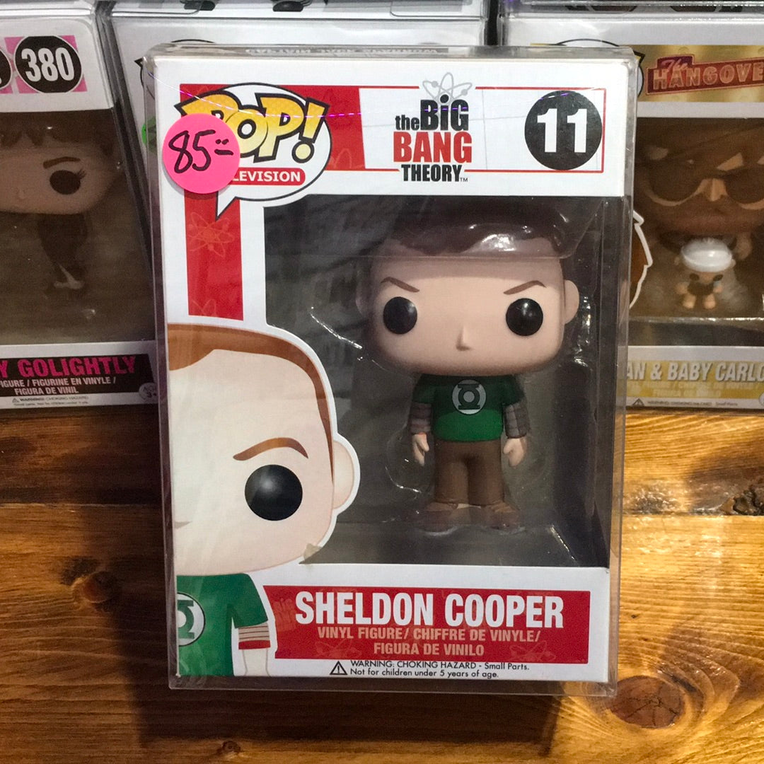 Big Bang Theory Sheldon Cooper green lantern 11 Funko Pop! Vinyl Figure (television )