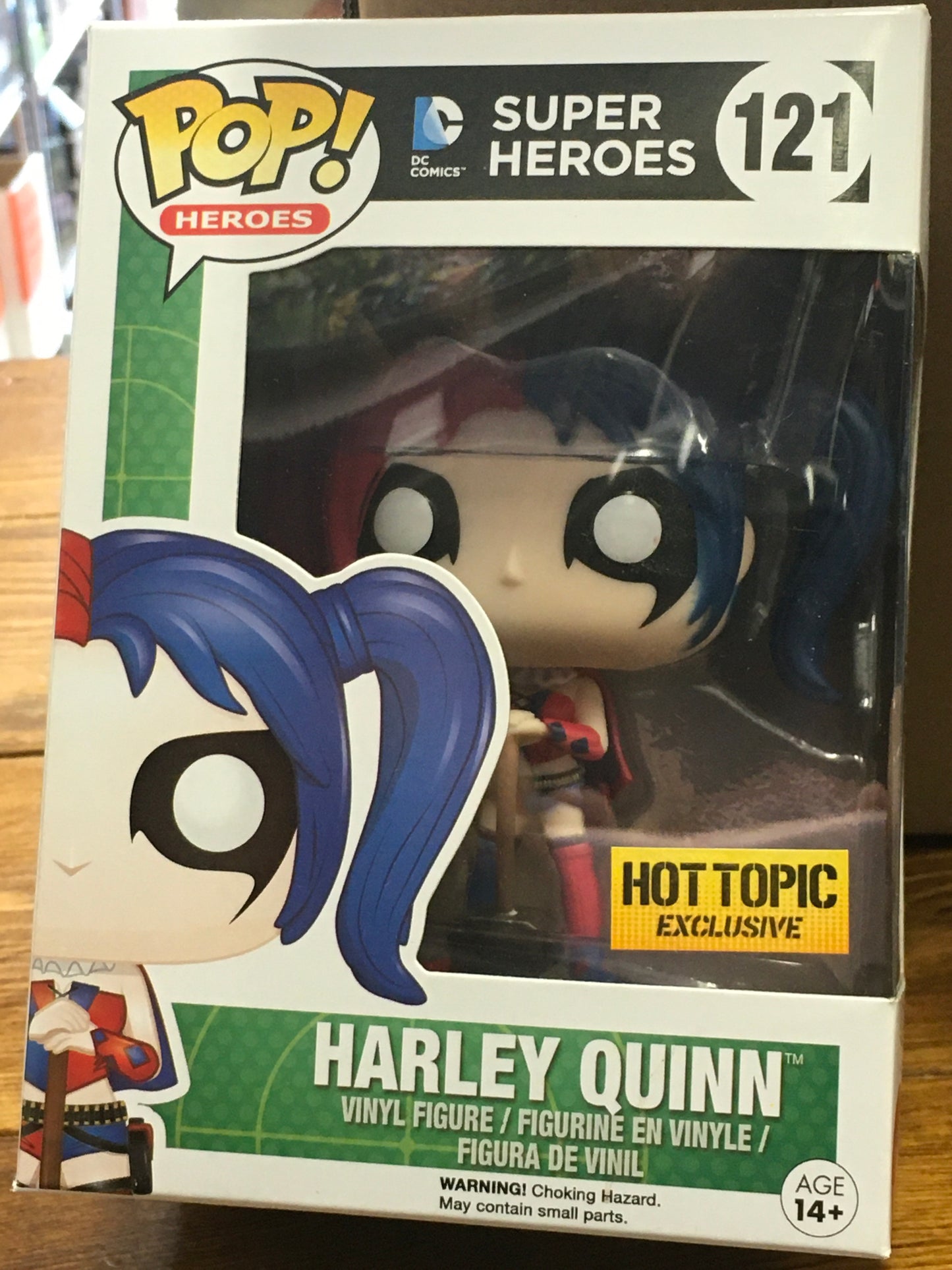 Harley Quinn DC comics 121 exclusive Funko Pop! Vinyl figure