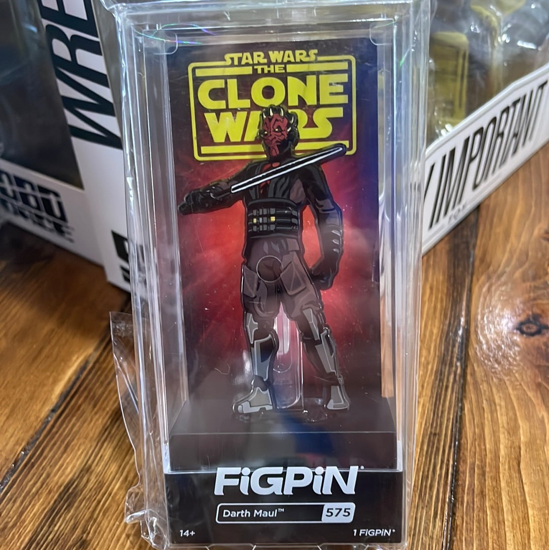 Figpin Star Wars darth maul dark saber pin action figure