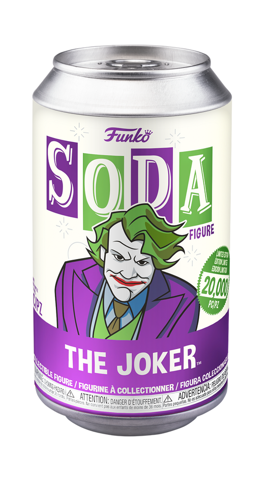 Vinyl Soda DC Joker dark knight Mystery Funko figure