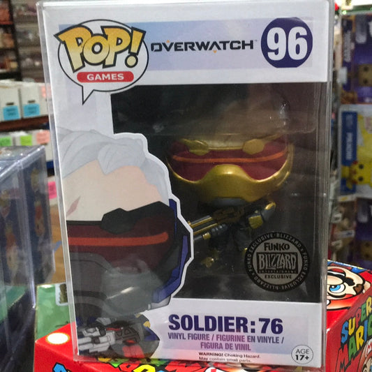 Overwatch Soldier: 76 blizzard Exclusive Funko Pop! Vinyl figure