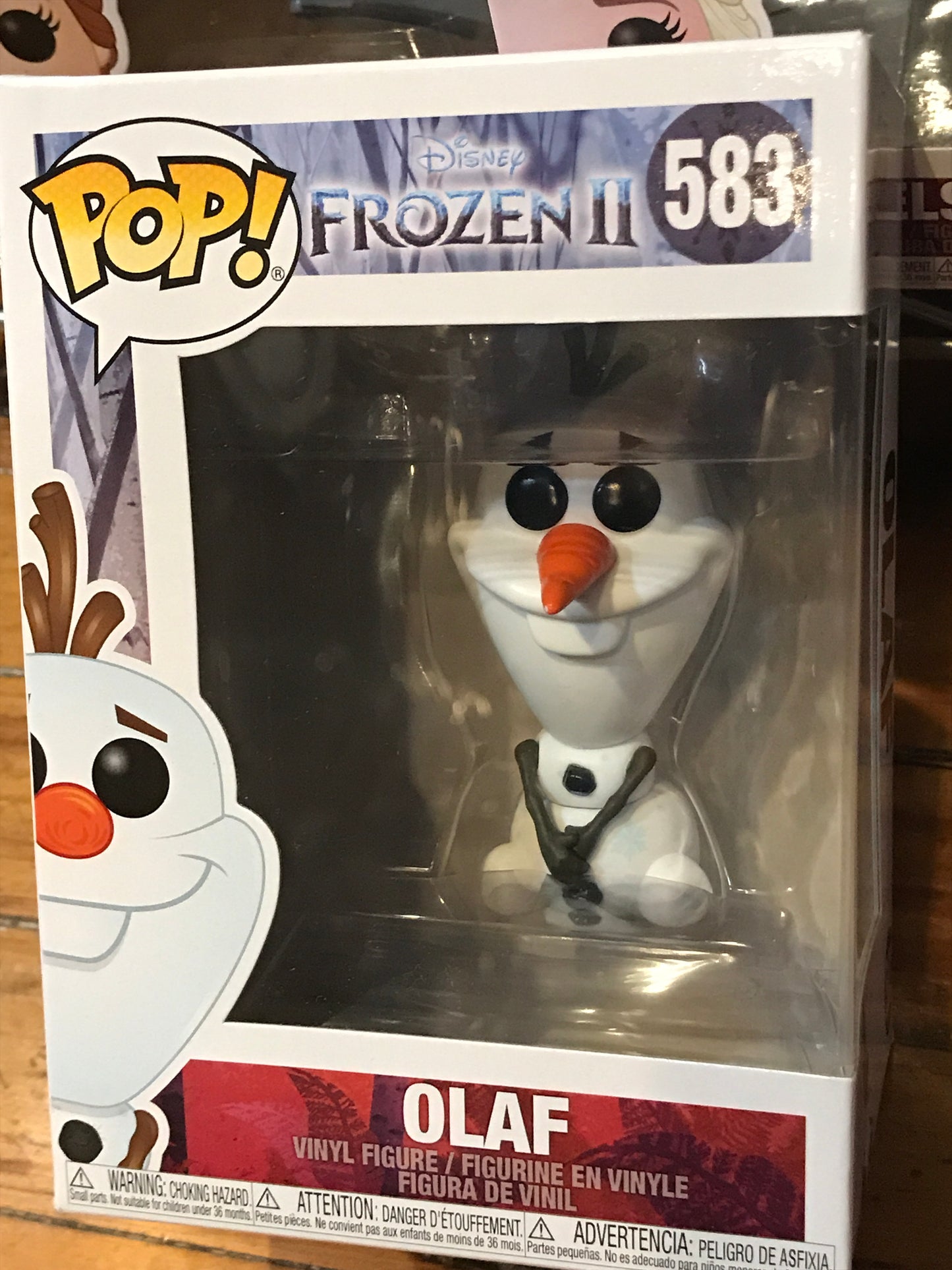 Frozen 2 Olaf 583 Funko Pop! Vinyl figure new Disney
