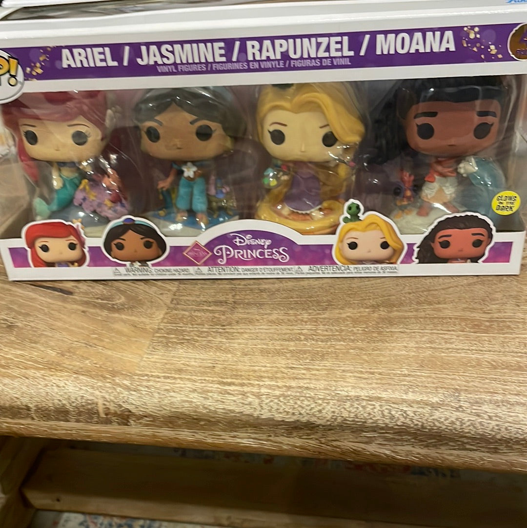 Disney Princess 4-pack - Costco Exclusive Funko Pop! Vinyl Figures