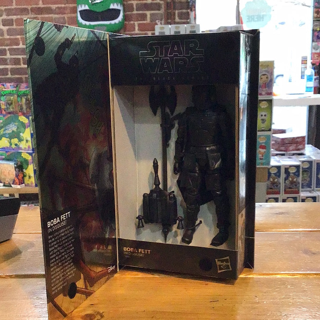 Star Wars - War of the Bountyhunters - Boba Fett in disguise black series action figure
