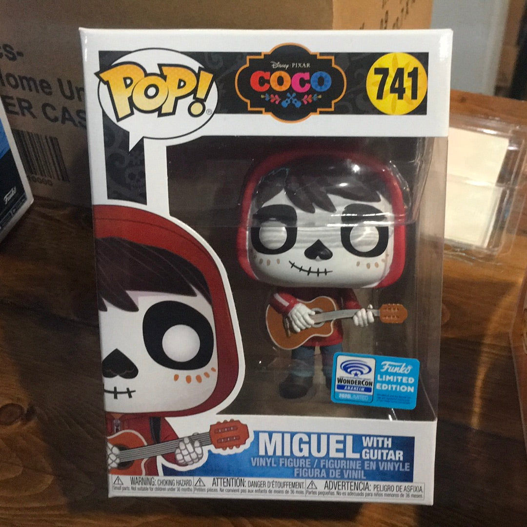 Disney Coco - Miguel with Guitar #741 - Exclusive Funko Pop! Vinyl Figure