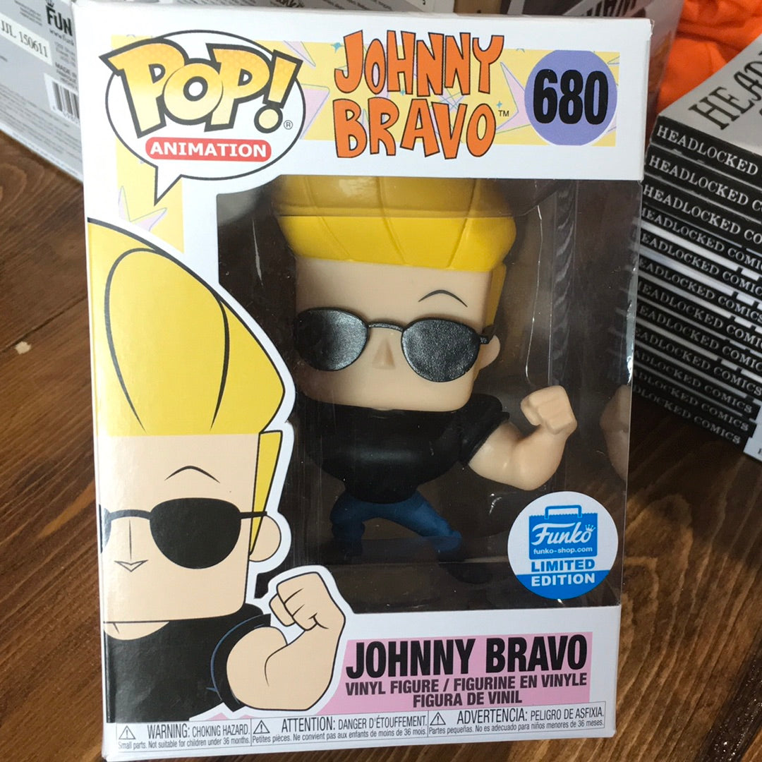 Johnny Bravo exclusive Funko Pop! Vinyl figure Cartoon
