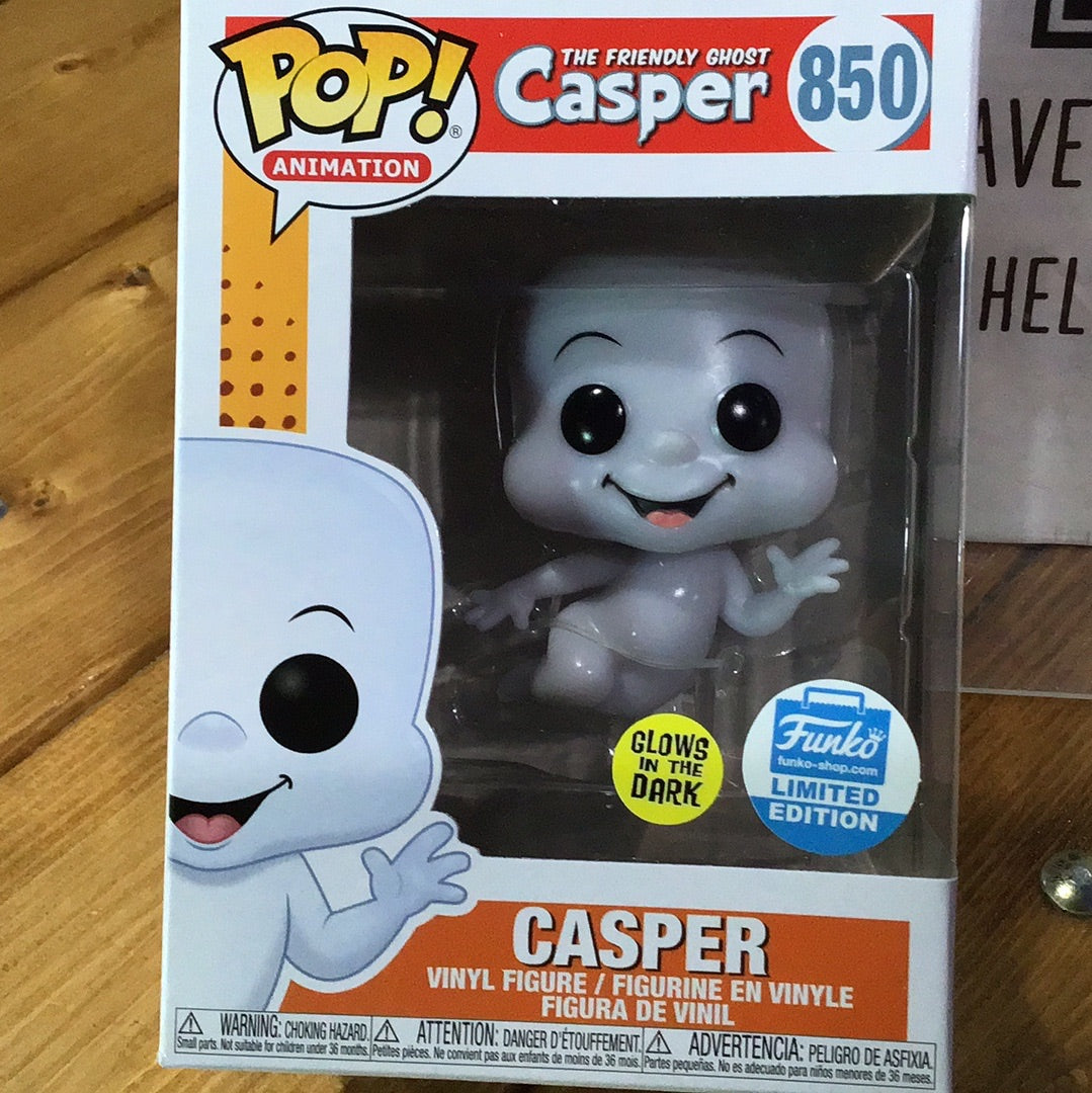 Casper friendly ghost 850 Exclusive Funko Pop! Vinyl Figure cartoon