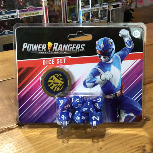 Power Rangers Roleplaying Game Dice Set - Blue Ranger (Television)