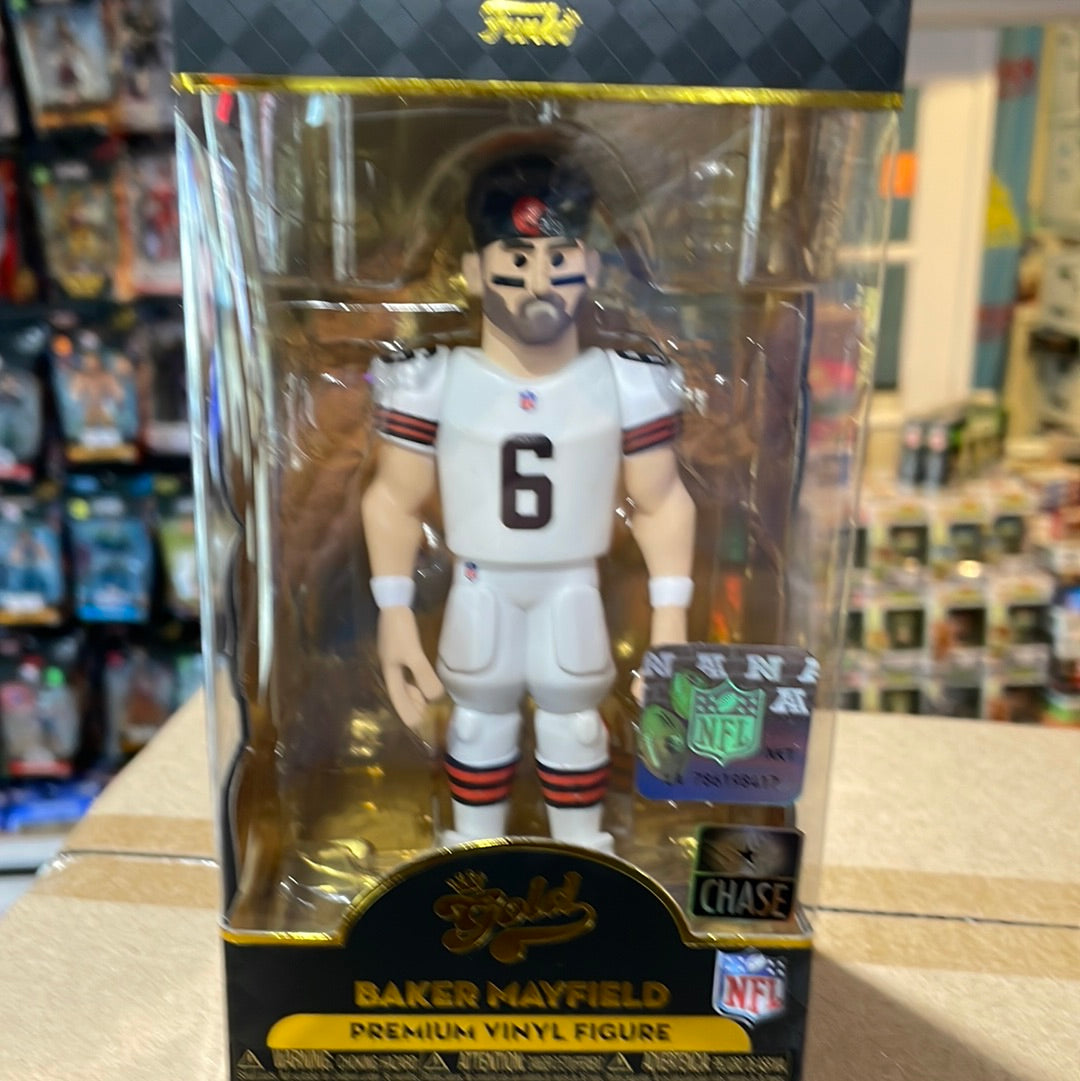 Funko Gold 5" NFL: Baker Mayfield Cleveland Browns Vinyl Figure