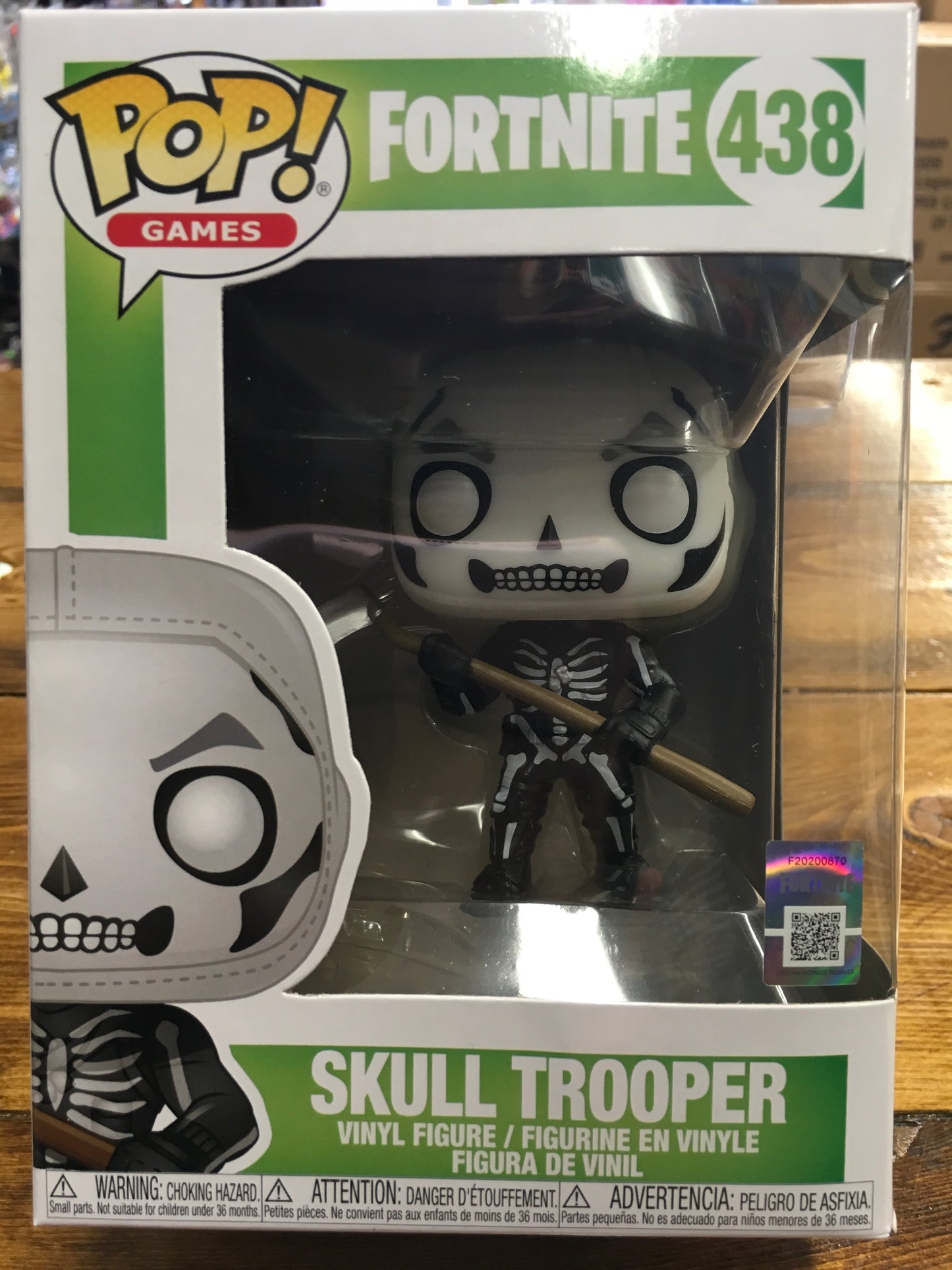 Fortnite Skull Trooper #438 Games Funko Pop! Vinyl Figure