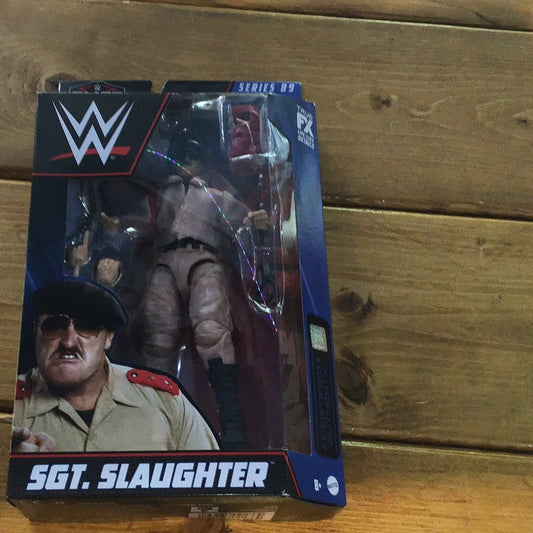 WWE - Sgt. Slaughter- Elite Collection Action Figure (Series 89) (Sports)