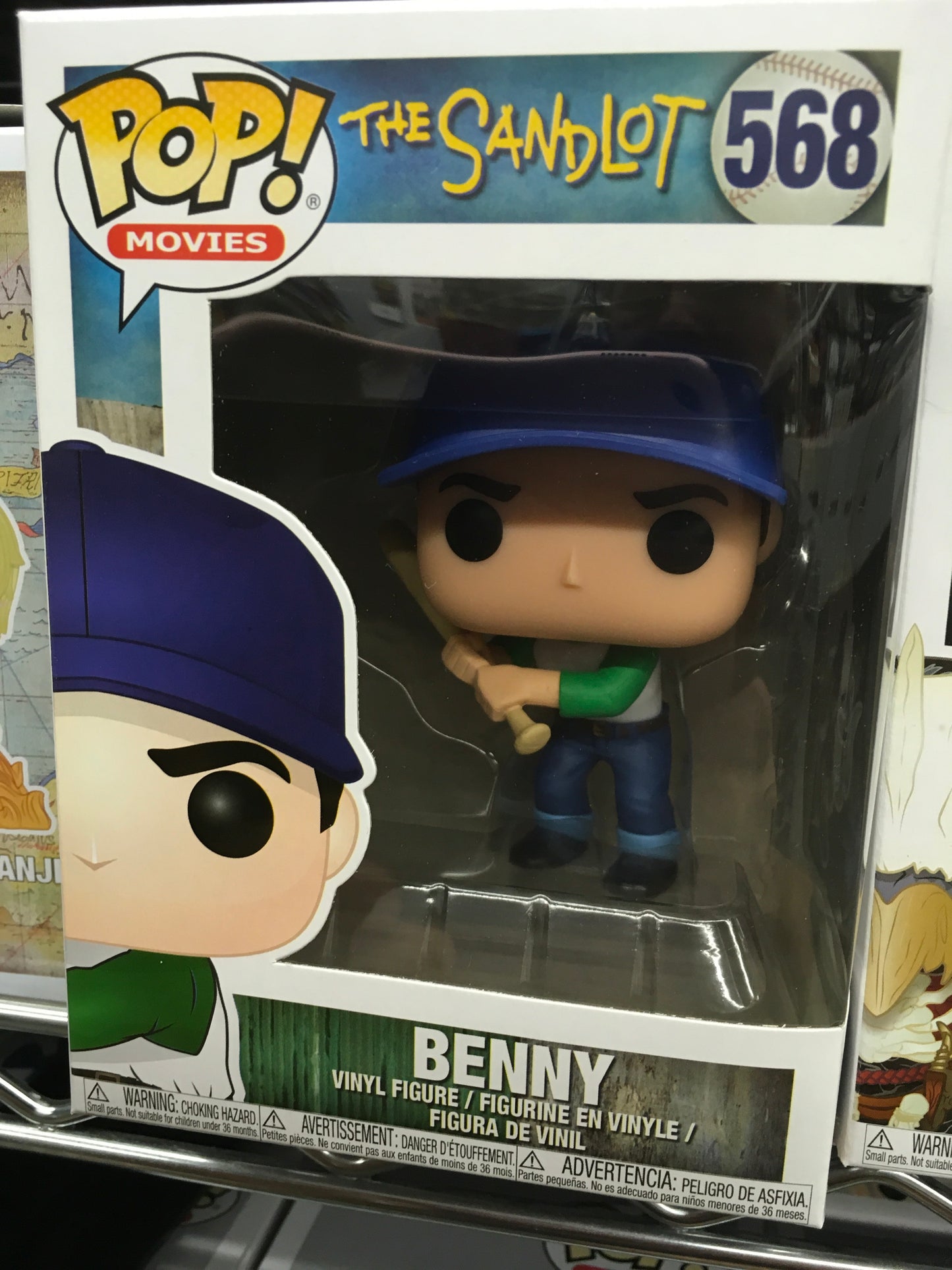 Sandlot Benny Funko Pop! vinyl figure (Movies)