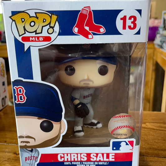 MLB Chris Sale gray Funko Pop! Vinyl Figure SPorts