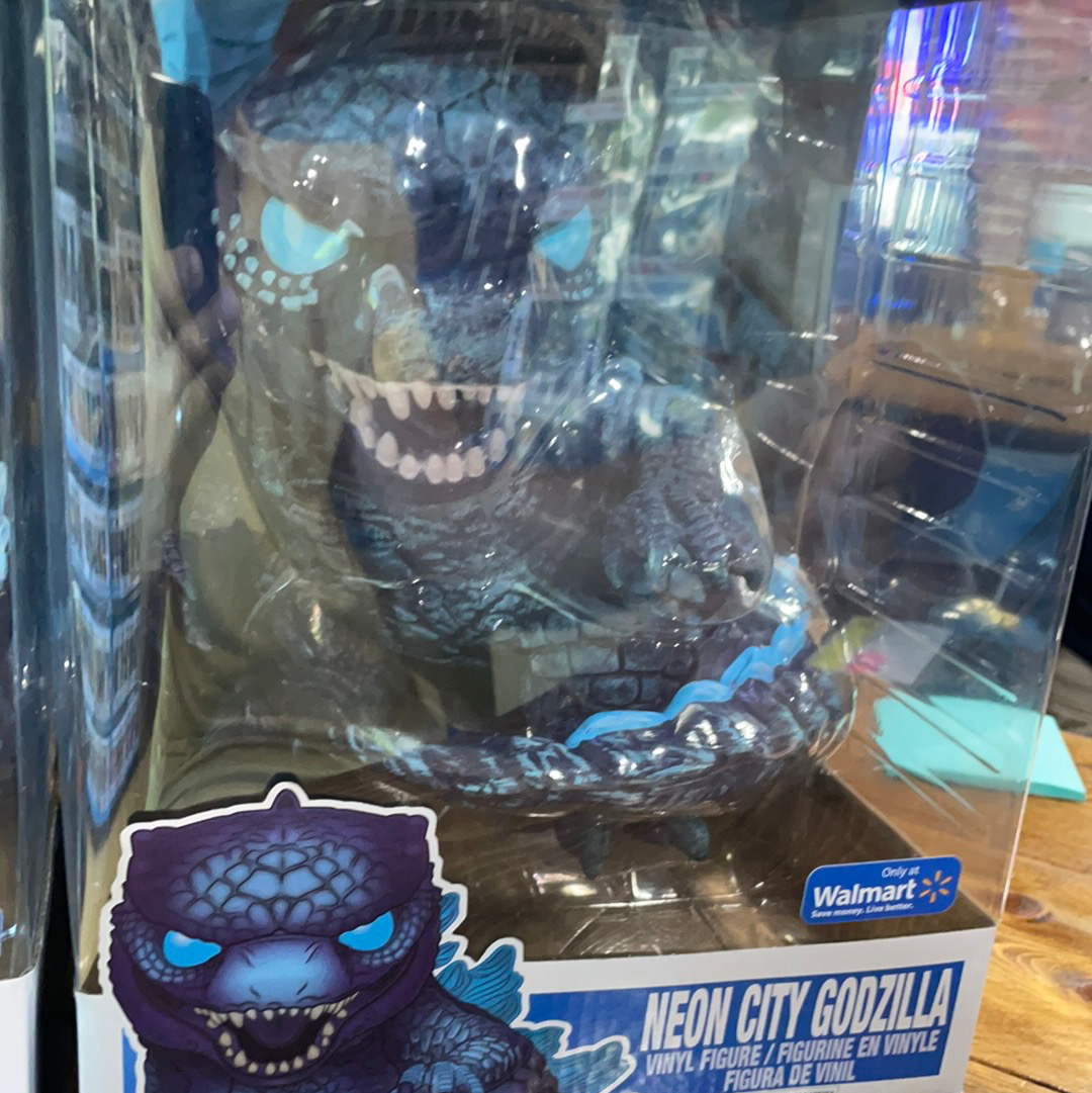 Neon City Godzilla exclusive 10 inch Figure Funko Pop! Vinyl
