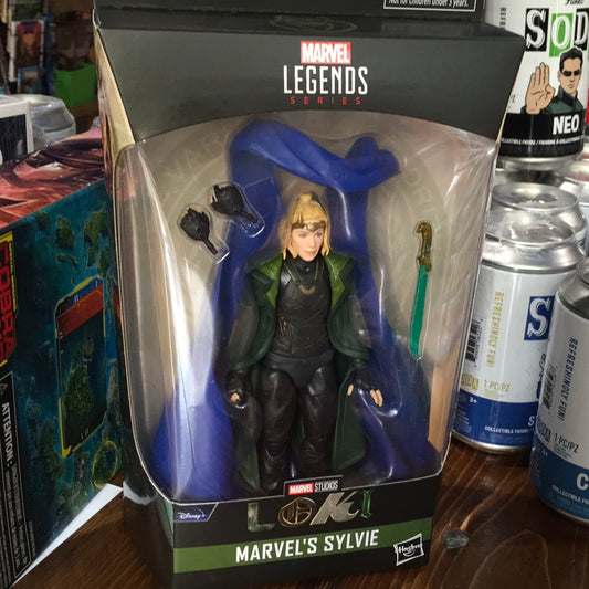Marvel Legends Loki Sylvie Hasbro watcher BAF