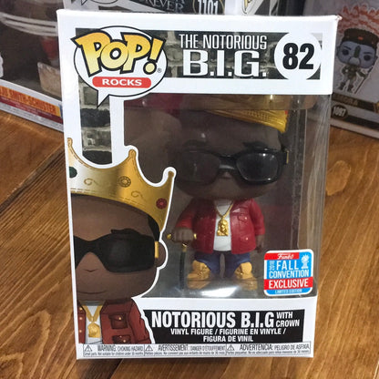 Notorious B.I.G. with Crown #82 - Exclusive Funko Pop! Vinyl Figure (Rocks)