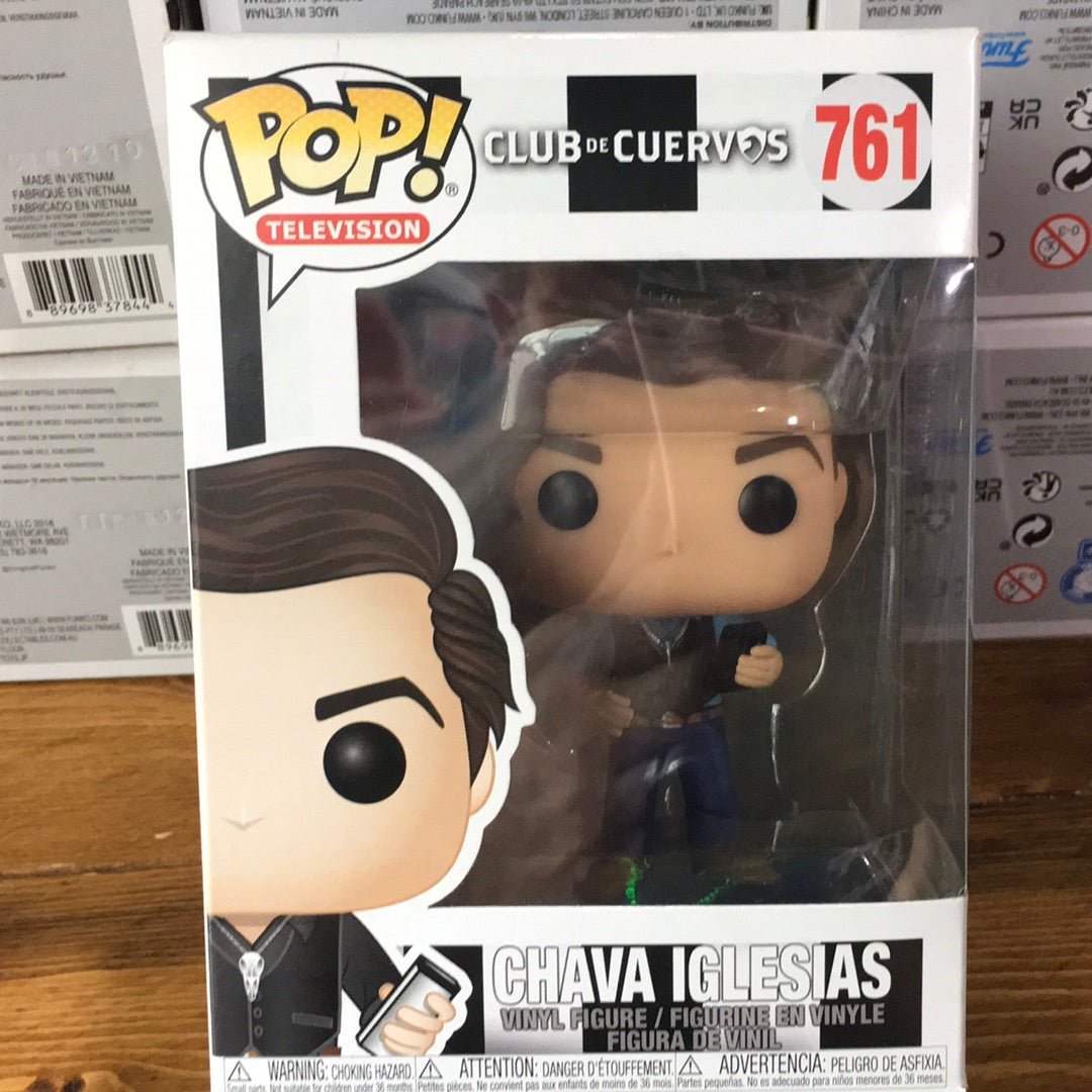 Club of Cuervos Chava Iglesias 761 Funko Pop! Vinyl Figure cartoon