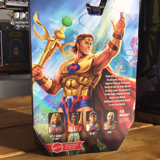 Mattel - MOTU Revelation He-Ro Figure