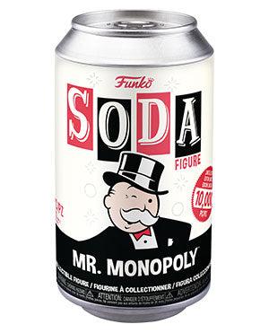 Mr Monopoly Vinyl Soda sealed Mystery Funko figure LIMIT 2