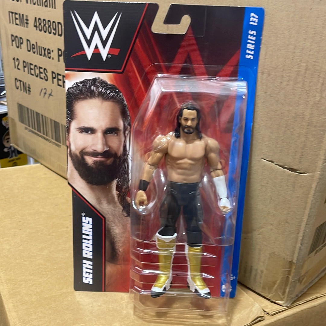 WWE basic series 137 Seth Rollins Mattel retro Action Figure