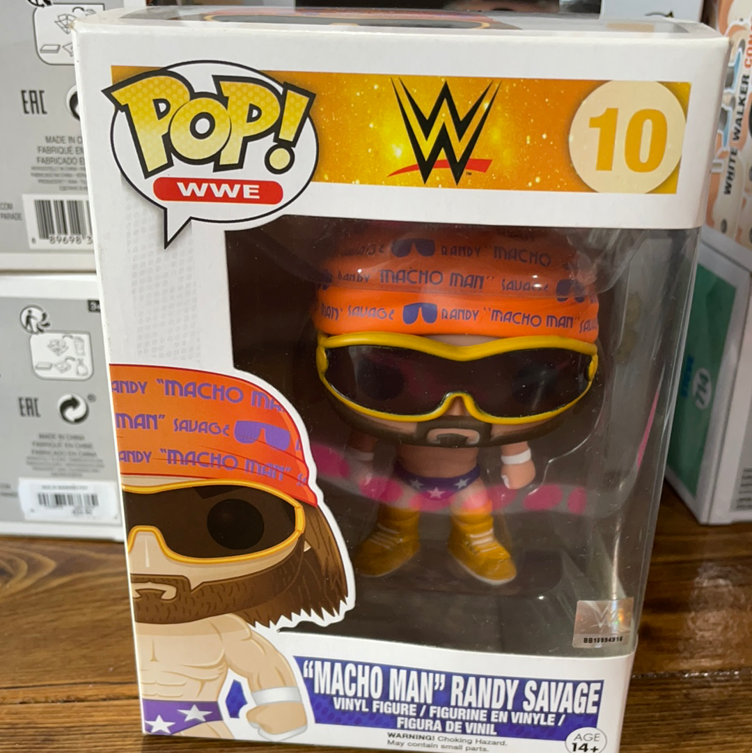 WWE Macho Man Randy Savage exclusive Funko Pop! Vinyl Figure 2020