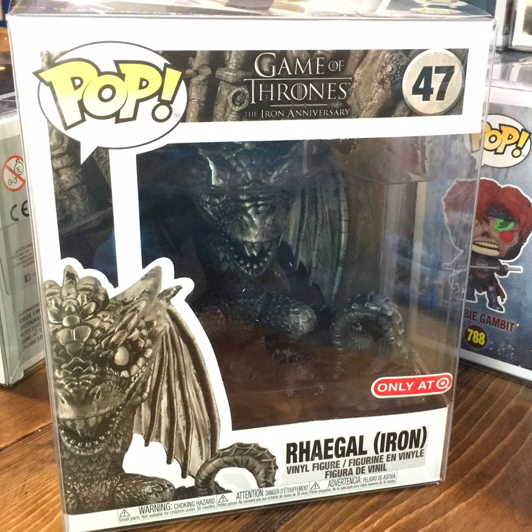 GOT - Rhaegal (Iron) #47 - Exclusive Funko Pop! Vinyl Figure (television)