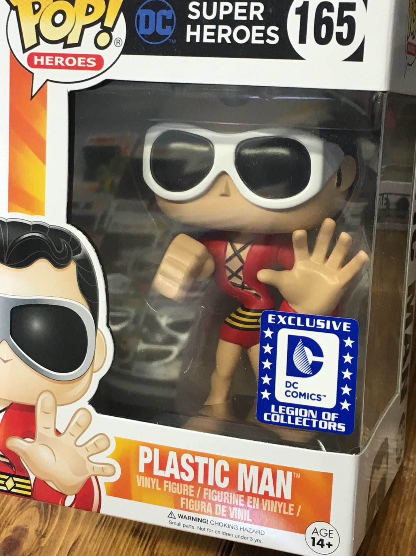 DC Comics - Plastic Man #165 - Exclusive Funko Pop! Vinyl Figure