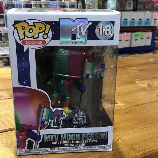 MTV Moon Person (Rainbow)(MT) Funko Pop! Vinyl figure Icons