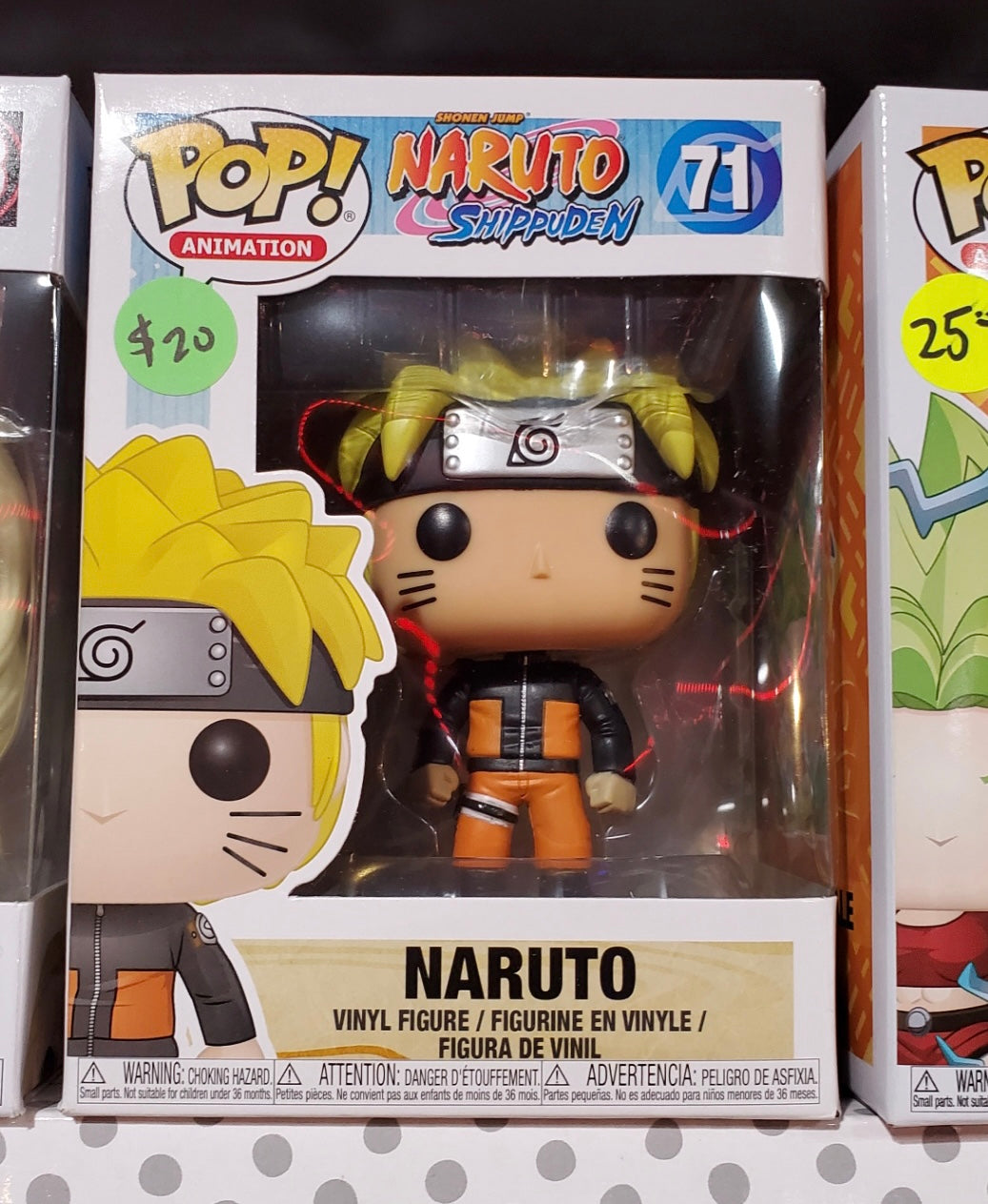 Naruto - Set 2 Figurines Naruto 20th Anniversary