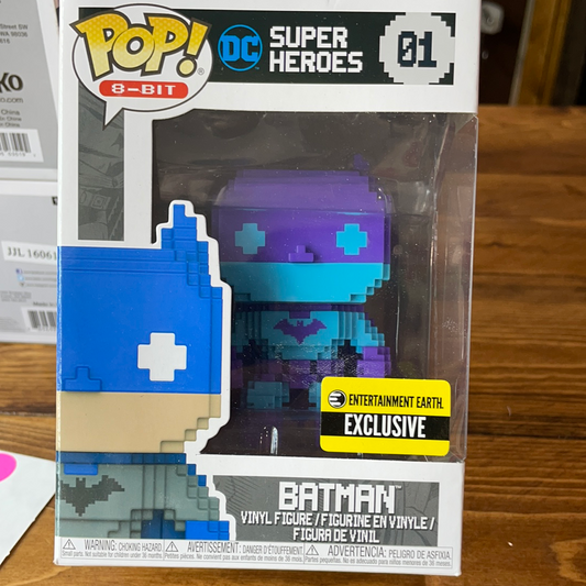 DC Comics 8bit Batman exclusive 01 Funko Pop! Vinyl figure