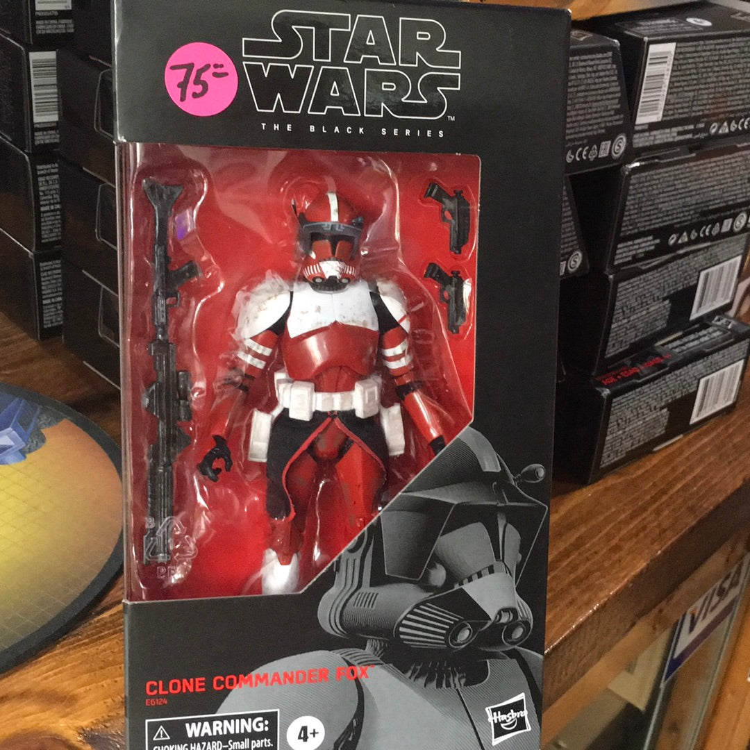 Star Wars clone commander fox Black Series Deluxe action figure