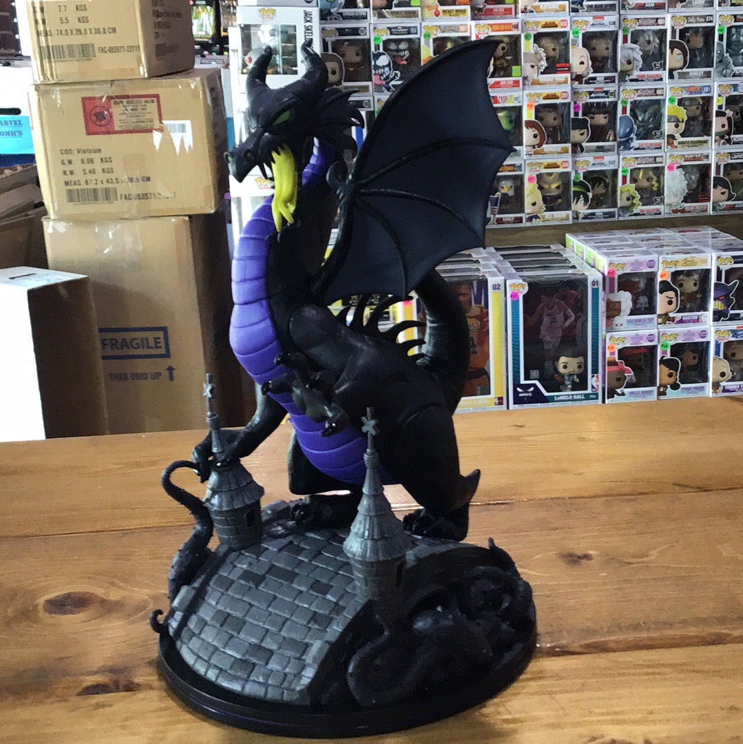 Disney Villains - Maleficent Dragon - Q-Fig Max Statue