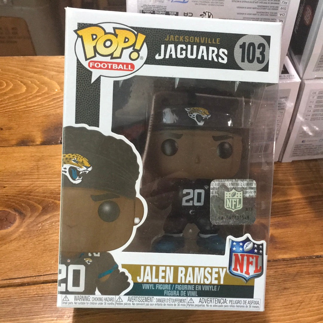 Jalen Ramsey - NFL Jacksonville Jaguars - Funko Pop! Vinyl Figure