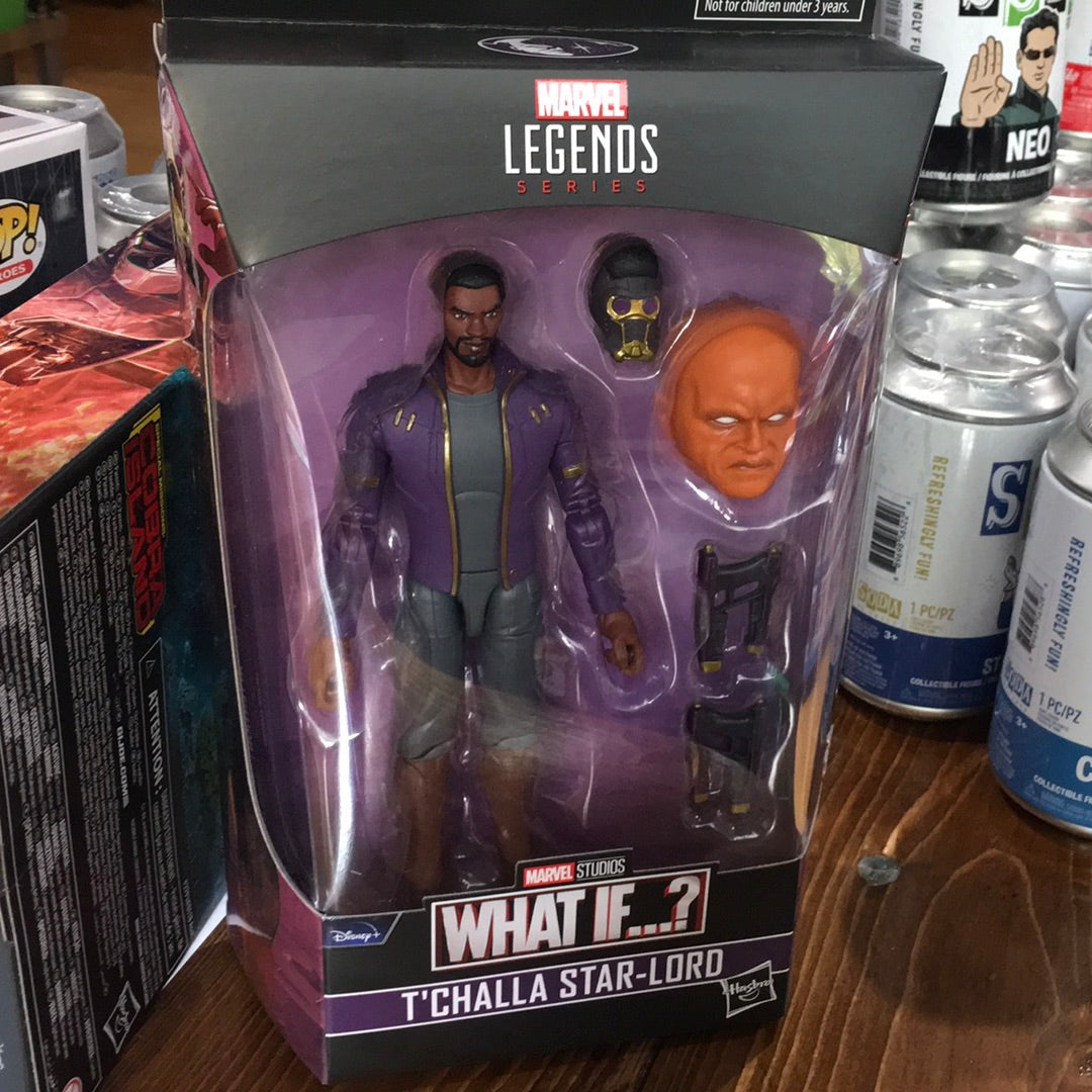 Marvel Legends What If? T’challa star lord Hasbro watcher BAF